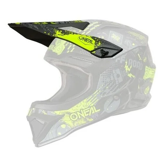 Visiera O'NEAL Per Casco 1SRS VIBRANT Nero Giallo Fluo Compra Online