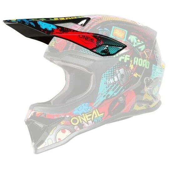 Visiera O'NEAL Per Casco 1SRS YOUTH VIBRANT Multicolore Economico