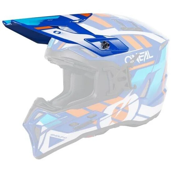 Visiera O'NEAL Per Casco EX-SRS DUST Blu Arancio Bestseller