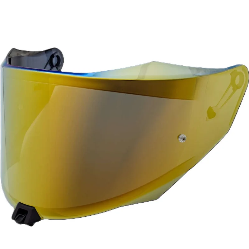 Spedito Oggi Visiera Per Casco Kyt R2R - Iridium Oro