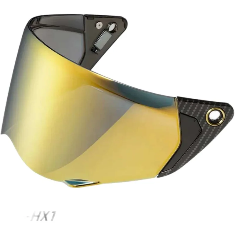 Popolare Visiera Specchio Oro KDF-19 Scorpion Per Casco EXO-HX1