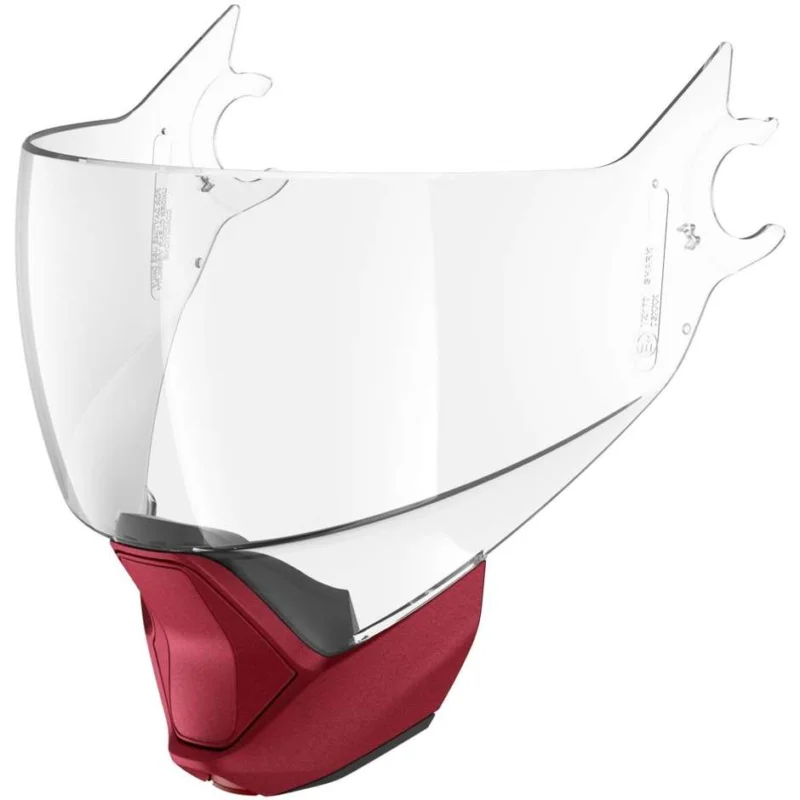 Visiera Trasparente Shark per Casco EVOJET Mentoniera Rosso Opaco Ultima Occasione