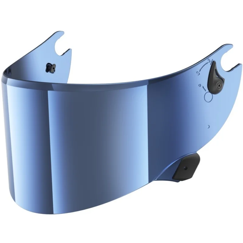 Visiera VZ100 Blu Shark per Casco RACE-R / SPEED-R Spedizione Gratuita