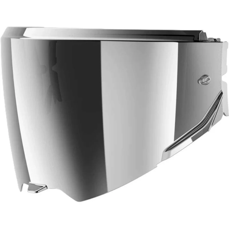 Non Perdere Visiera VZ390L Iridium Silver Per Casco Shark OXO (Taglie L-XL-2XL)
