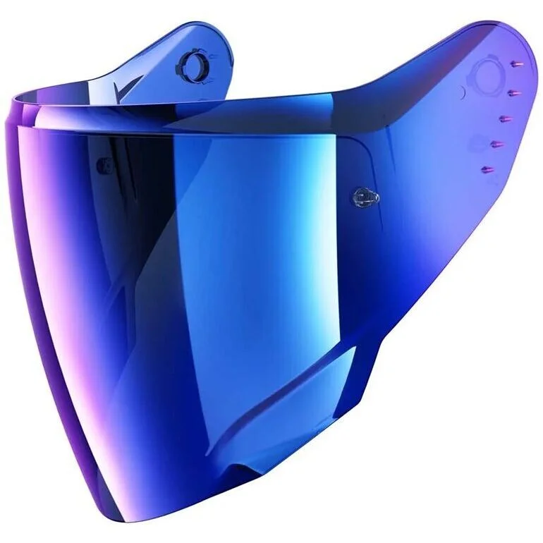 Visiera VZ670 Iridium Blu Shark per Casco SWAL i3 JET; SKWAL JET Super Prezzo
