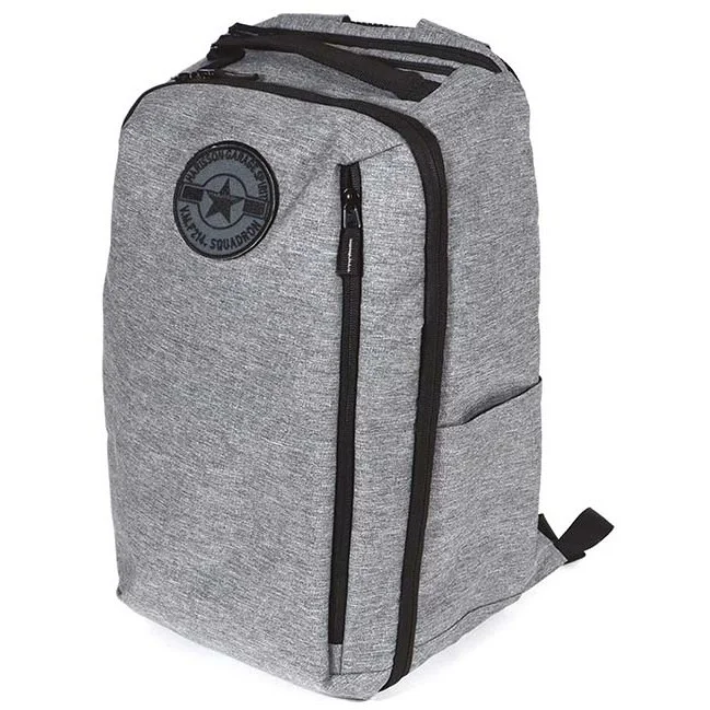 Zaino Laptop Moto Harisson DISTRICT RUCKSACK Grigio Super Prezzo