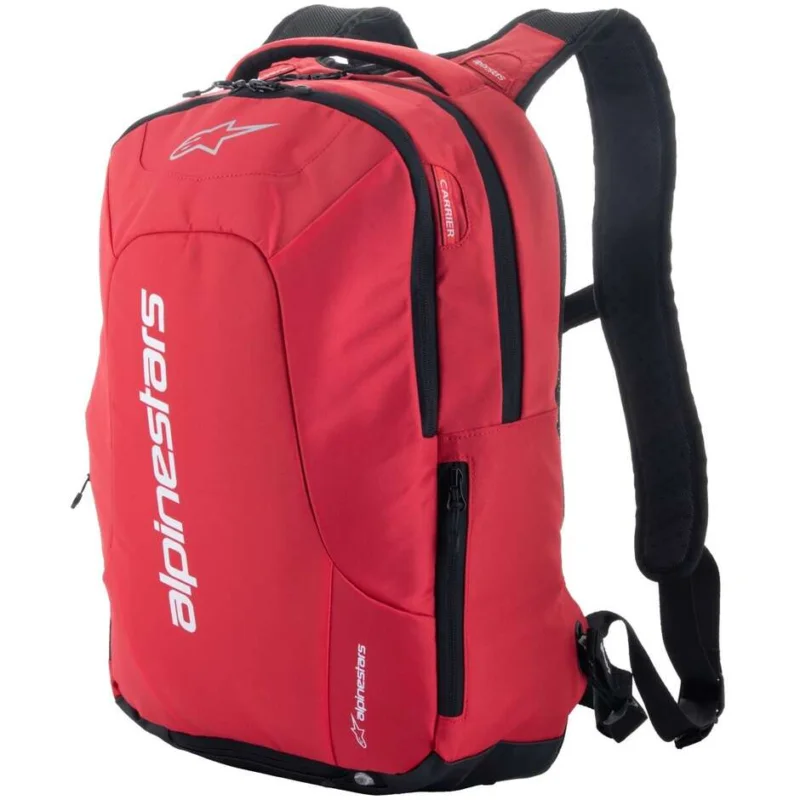 Zaino Moto Alpinestars CITY HUNTER V2 BACKPACK Rosso Nero Ultime Pezzi
