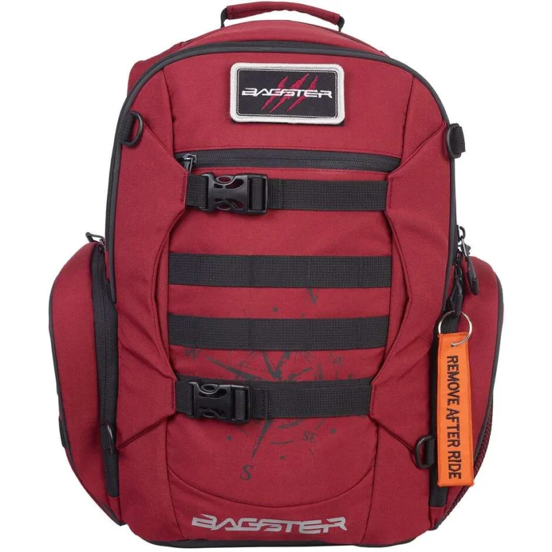 Occasione Imperdibile Zaino Moto Tecnico Bagster 28 Litri WIND Rosso