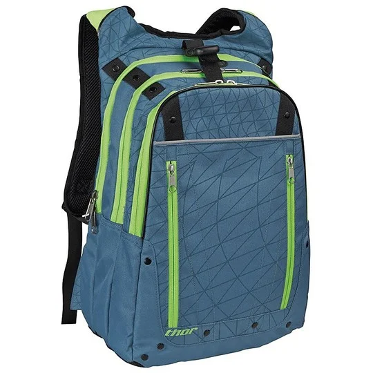 Ultime Pezzi Zaino Moto tecnico thor Reservoir Pack Grigio Verde Fluo