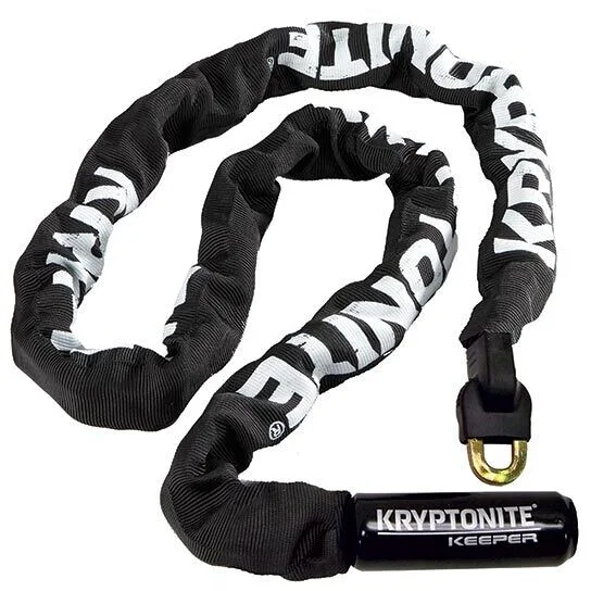 120 cm Kryptonite KEEPER Motorcycle Chain With Integrated Padlock Occasione