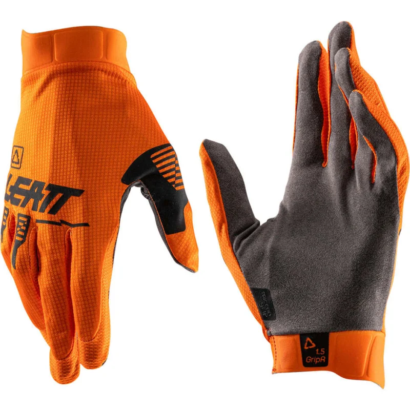 Novità 1.5 Gripr Leatt Orange Motorcycle Glove