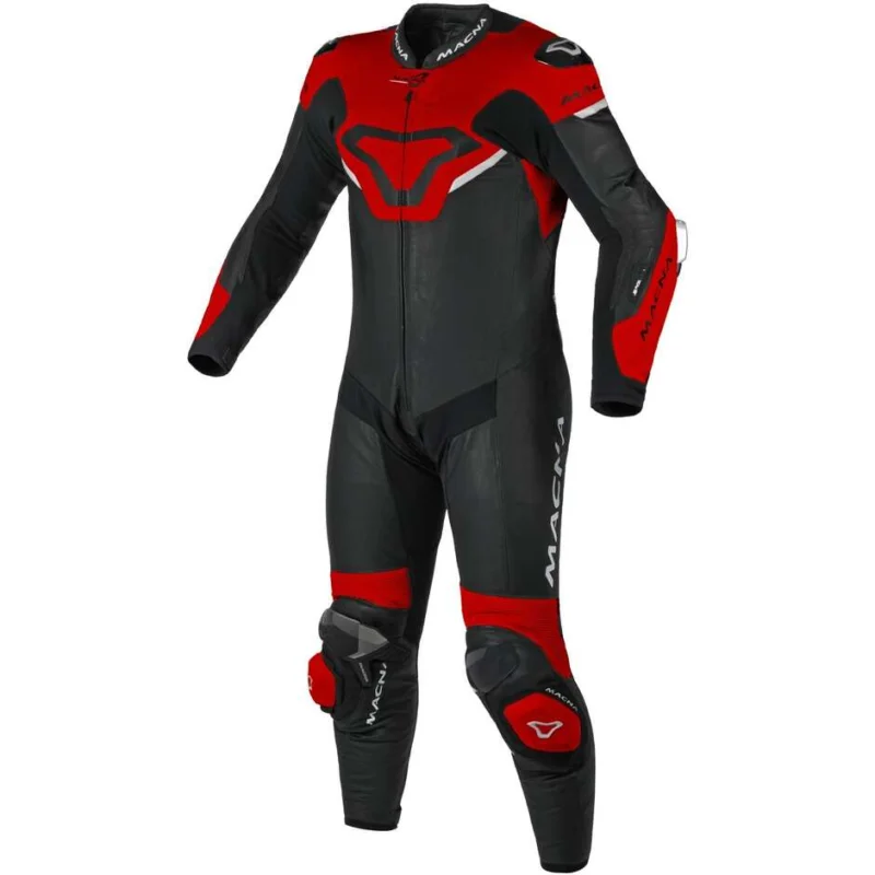 A Buon Prezzo 1pc Macna MIZURO Black Red Motorcycle Suit