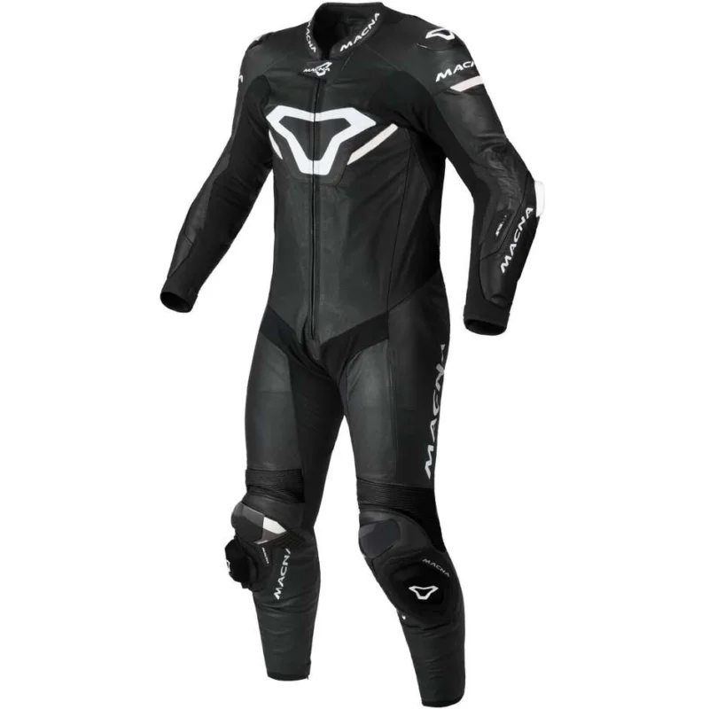 Spedito Oggi 1pc Motorcycle Suit Macna MIZURO Black White