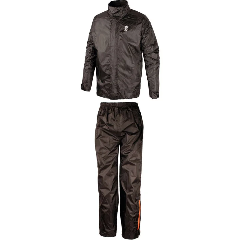 2 Piece Rain Suit OJ Atmosphere System Set Black Promozione Esclusiva