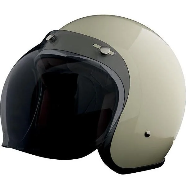 3 Buttons Stormer Smoked Bubble Visor for PEARL Helmet Prezzo Conveniente