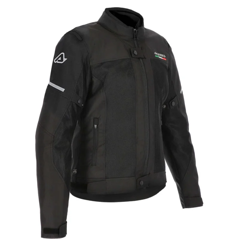 3 Layers CE Acerbis ON ROAD RUBY LADY Motorcycle Jacket Black Vendita Finale