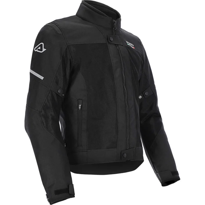 Prezzo Ridotto 3 Layers CE Acerbis ON ROAD RUBY Motorcycle Jacket Black