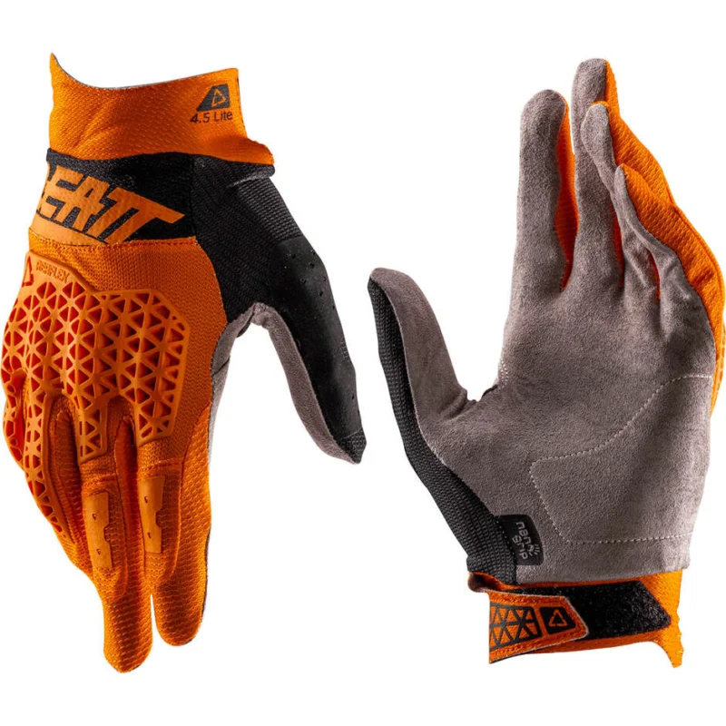 Offerta Del Giorno 4.5 Lite Orange Motorcycle Gloves