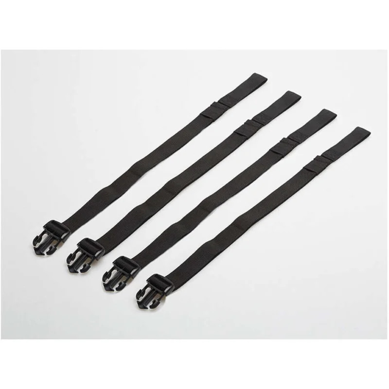 Scelto Dai Clienti 4 Black Sw-Motech BC.ZUB.00.066.30000 Lashing Straps for Drybag 180/ 250/ 260/ 350/ 450/ 600/ 620/ 700