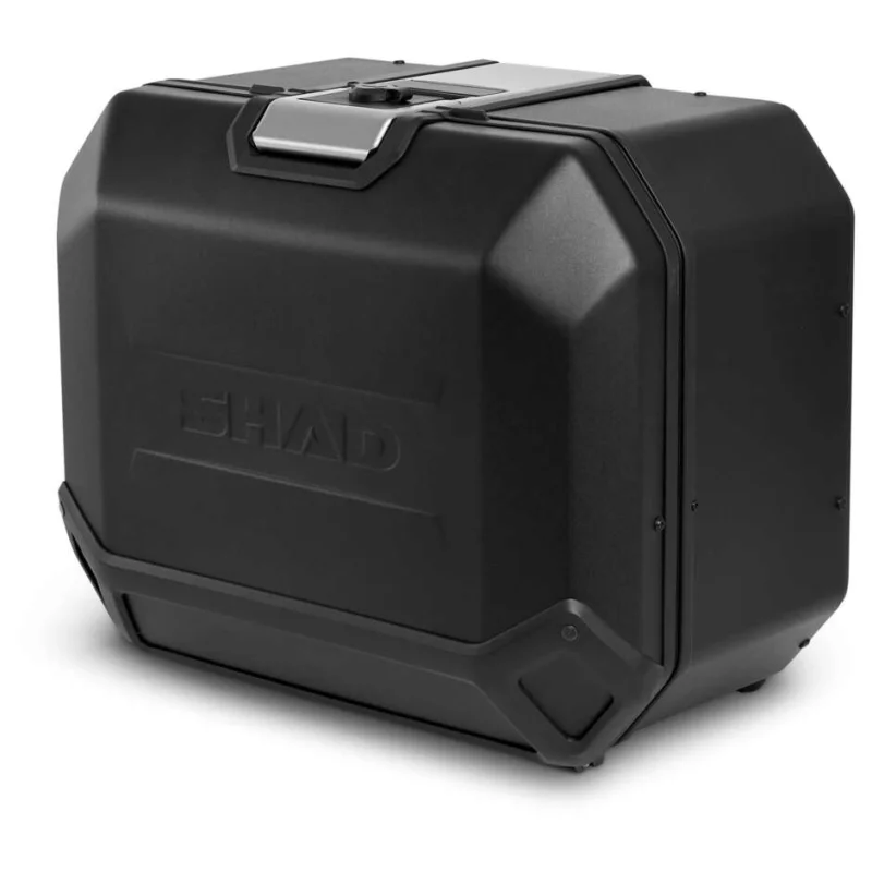 4P System Shad TERRA Side Case in Aluminum 47 Liters TR47L Left Black Edition Scelto Dai Clienti