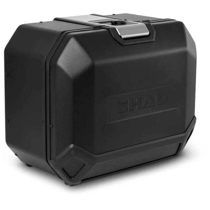 4P System Shad TERRA Side Case in Aluminum 47 Liters TR47R Right Black Edition Offerta Limitata