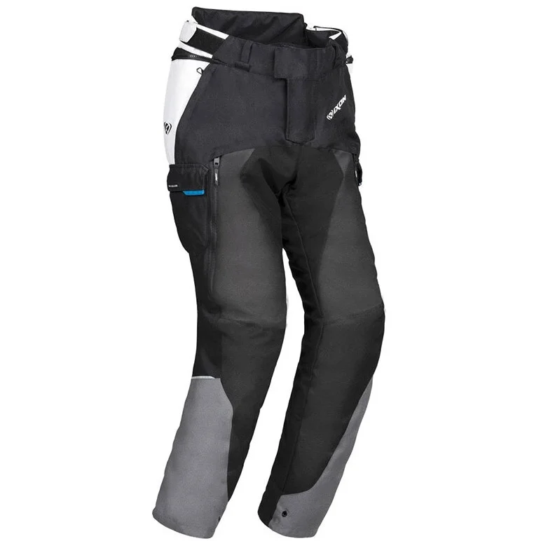 Compra Adesso 4 Seasons Motorcycle Pants Touring Adventur Ixon BALDER PT Black Gray Blue