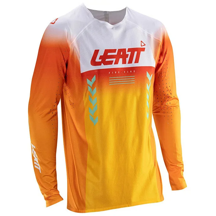 Promozione 5.5 Ultraweld V26 Leatt Orange Motorcycle Jersey