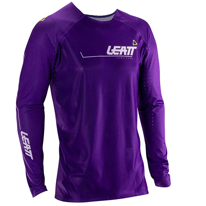 5.5 Ultraweld V26 Leatt Purple Motorcycle Jersey Professionale