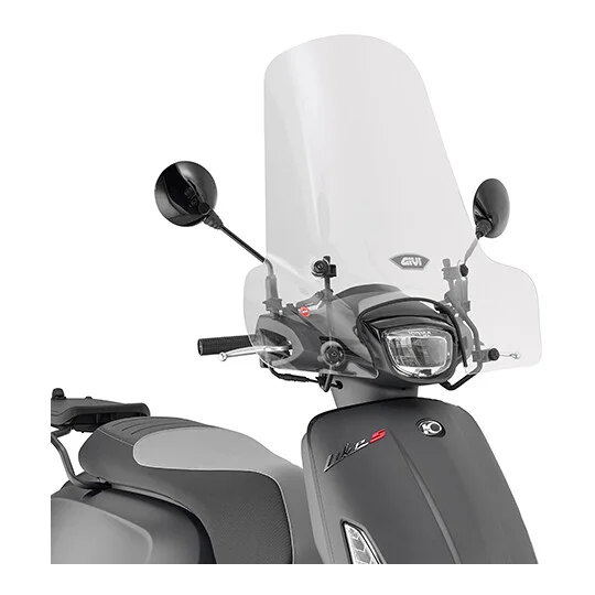 8100A Givi A6120A fitting kit for KYMCO Like Sport 125 (22 > 24) Reso Gratuito