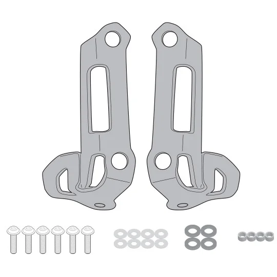 A1206A specific mounting kit for Givi 3122S windshield for HONDA CB 500 Hornet (24) Bestseller