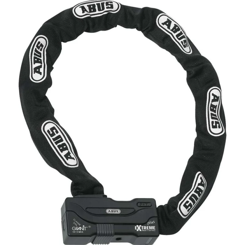Consegna Rapida ABUS 59/12HKS110 Black Extreme-Chain-Plus Motorcycle Anti-theft Chain