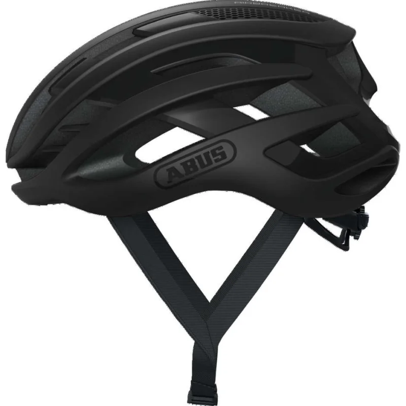 A Buon Prezzo Abus Airbreaker Road Bicycle Helmet Black Velvet
