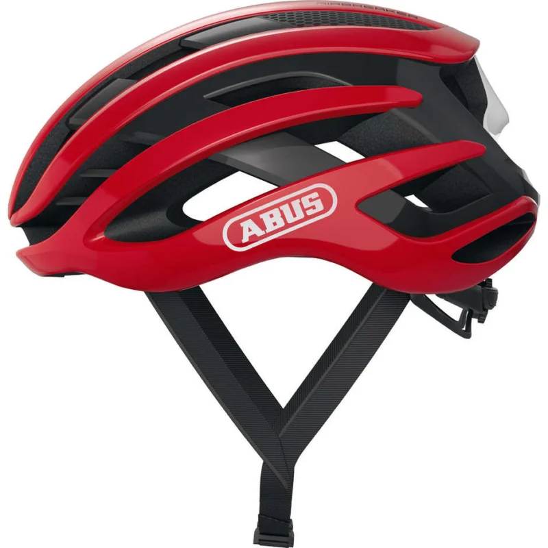 Abus Airbreaker Road Bicycle Helmet Red Affare