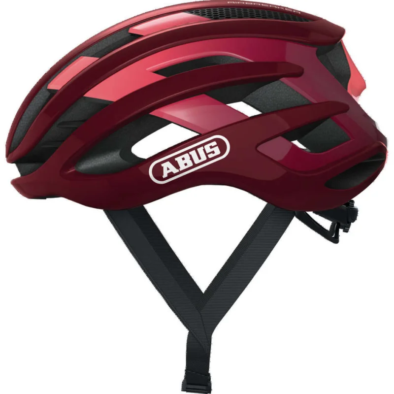 Abus Airbreaker Road Bicycle Helmet Red Bordeaux Offerta Del Giorno