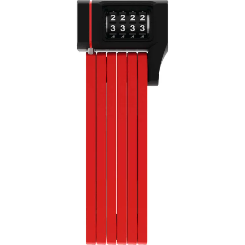 Prezzo Conveniente Abus Bordo uGrip 5700C/80 Folding Bike Lock Red + SH
