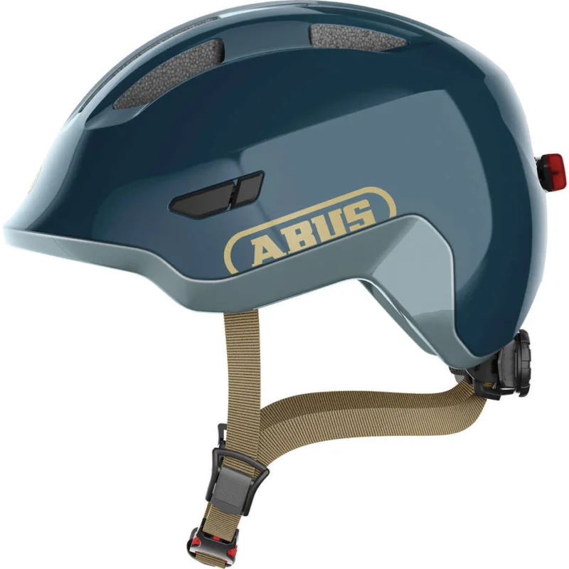Scelto Dai Clienti Abus Child Bike Helmet SMILEY 3.0 ACE LED Royal Blue