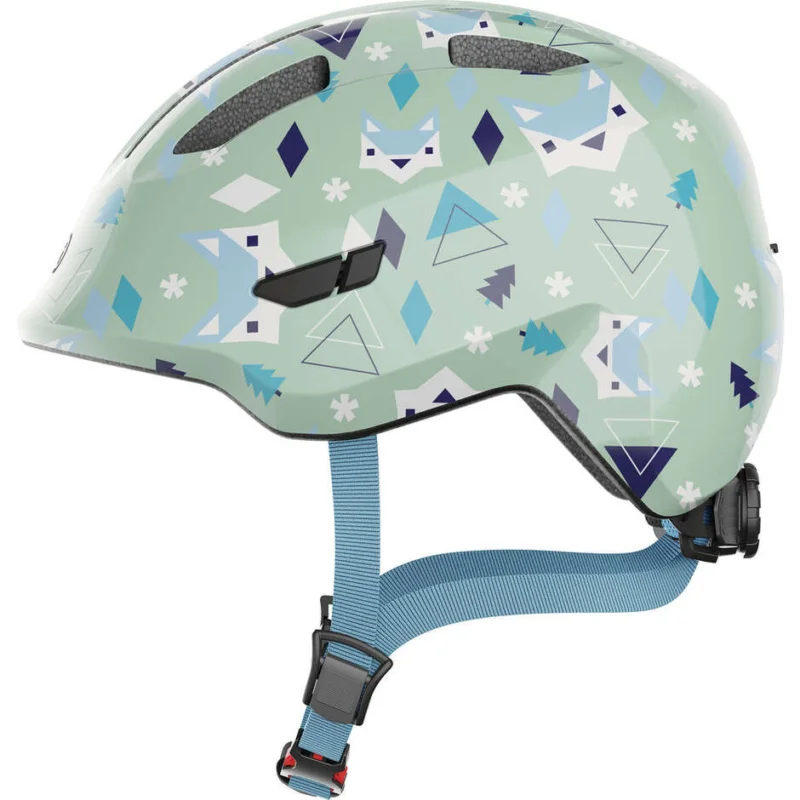 Di Tendenza Abus Child Bike Helmet SMILEY 3.0 Green Nordic