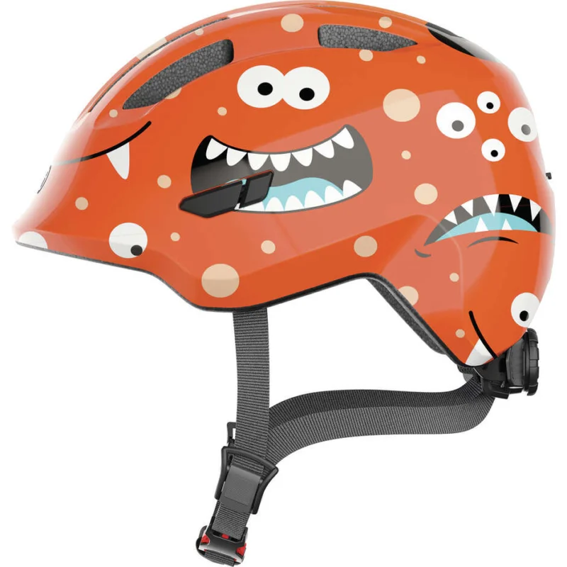 Ultima Occasione Abus Child Bike Helmet SMILEY 3.0 Orange Monster