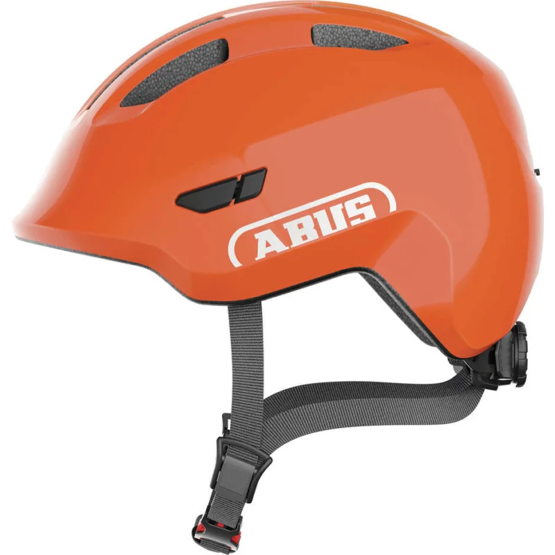 Consegna Rapida Abus Child Bike Helmet SMILEY 3.0 Shiny Orange