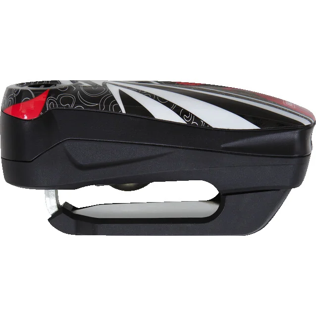 Abus DETECTO 7000 RS1 Flame Black Alarmed Disc Lock Consegna Rapida