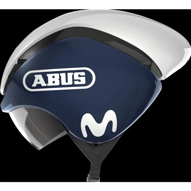Abus Game Changer TT Crono Track and Triathlon Movistar Team 20 Bike Helmet Offerta