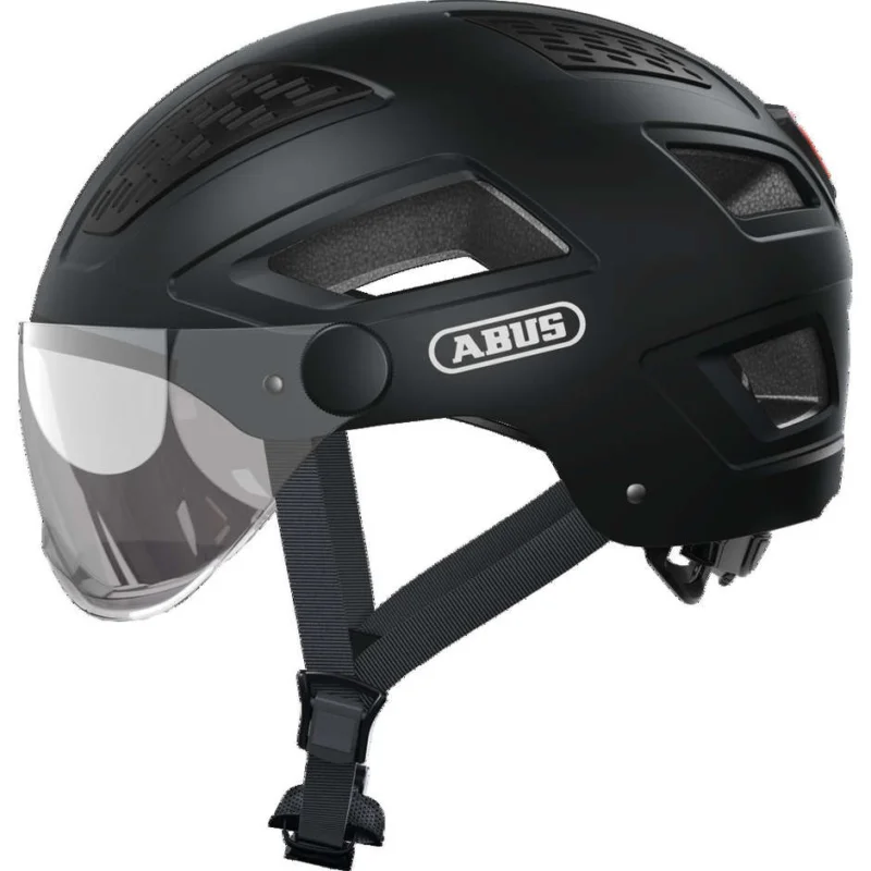 Bestseller Abus Hyban 2.0 Ace Bike Helmet With Black Velvet Visor And Led