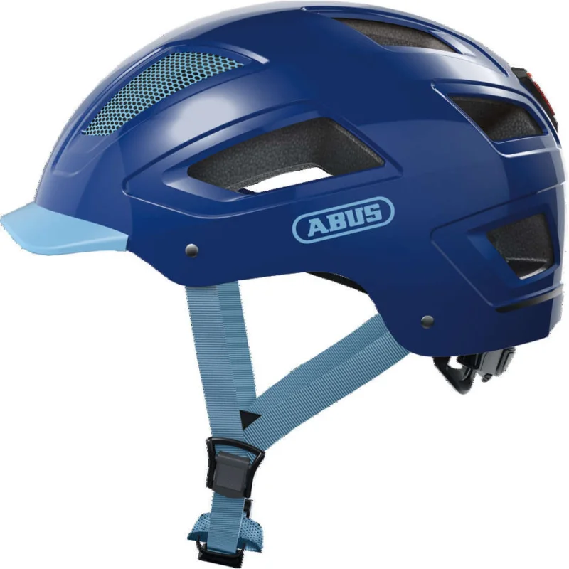 Promo Stagionale Abus Hyban 2.0 Urban Bike Helmet With Blue Core Led
