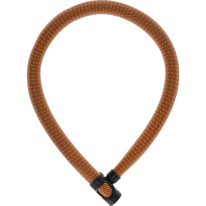 Abus IVYTEX Anti-theft Bike Chain 7210/110 Orange Must-Have