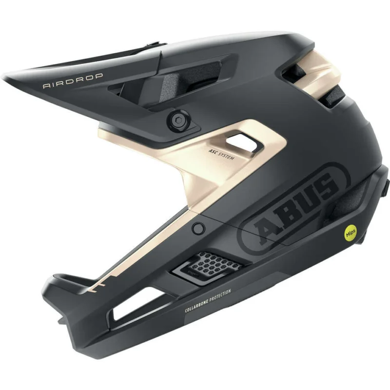 Subito Disponibile Abus MTB AIRDROP MIPS Bike Helmet Black Gold