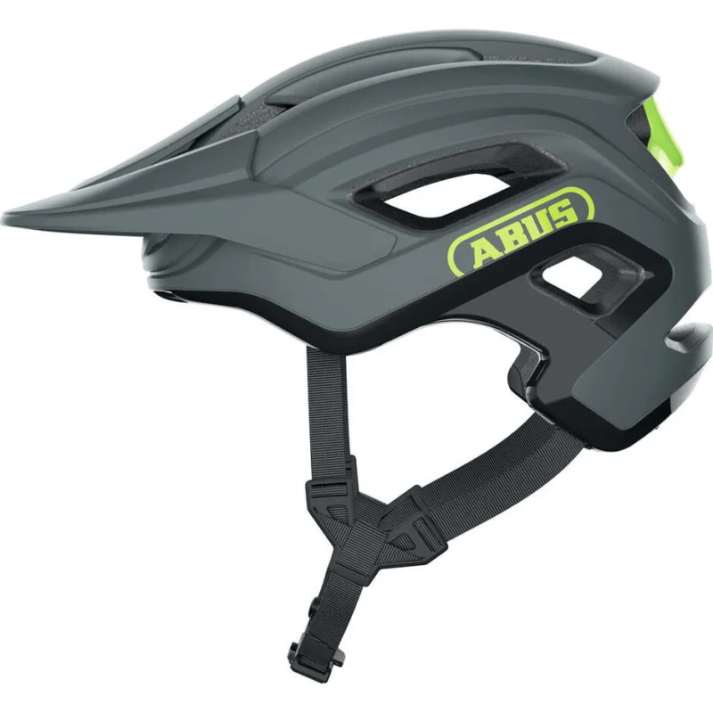 Spedito Oggi Abus MTB Bike Helmet CLIFFHANGER Concrete Grey