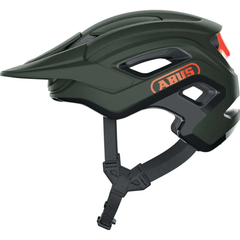 Abus MTB Bike Helmet CLIFFHANGER Pine Green Vendita Finale