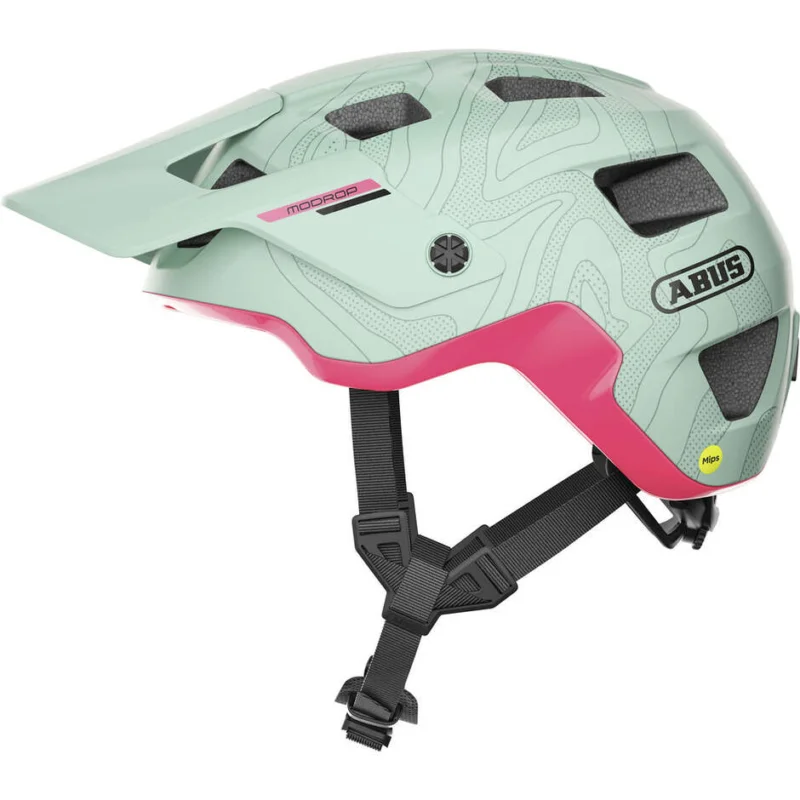 Prezzo Ridotto Abus MTB MODROP MIPS Iced Mint Bike Helmet