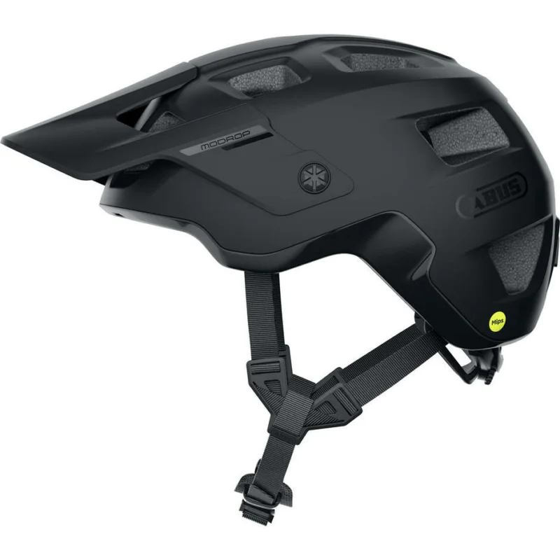 Abus MTB MODROP MIPS Velvet Black Bike Helmet Promozione
