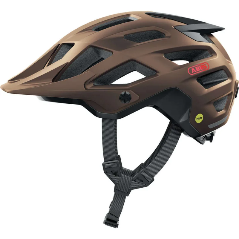 Abus MTB MOVENTOR 2.0 MIPS Metallic Copper Bike Helmet Prezzo Conveniente